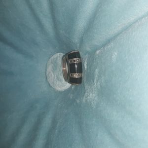 🌺BLACK & SILVER Ring